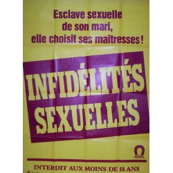 Infidélités sexuelles 120x160