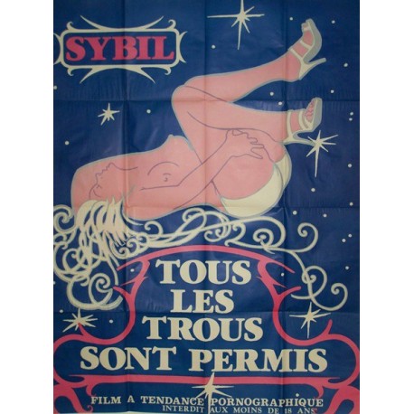 Sybil tous les trous sont permis 120x160