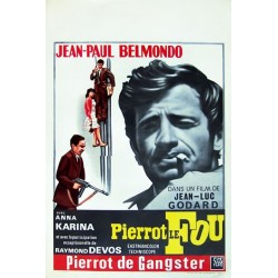 Pierrot le fou 35x55