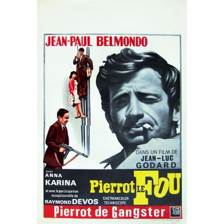 Pierrot le fou 35x55