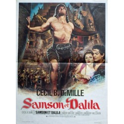 Samson et dalila 40x60
