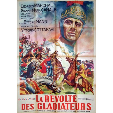 Revolte des gladiateurs (la) 100x140