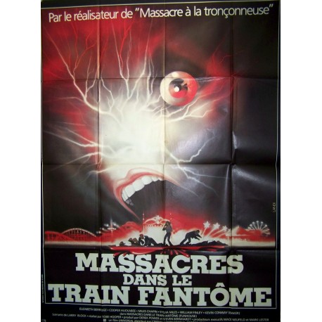 Massacres dans le train fantome 120x160