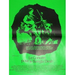 Concert pour le bangla desh 40x60 verte