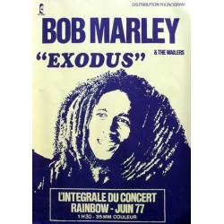 Exodus the wailers bob marley 40x60