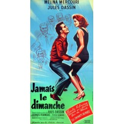 Jamais le dimanche 40x80