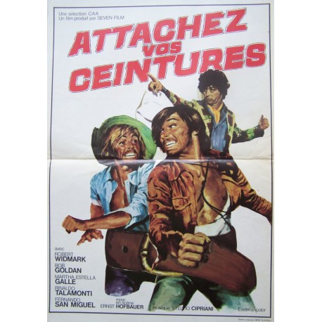 Attachez vos ceintures 40x60