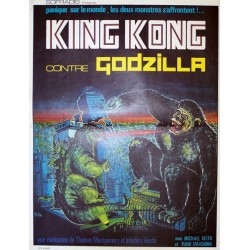 King kong contre godzilla 40x60