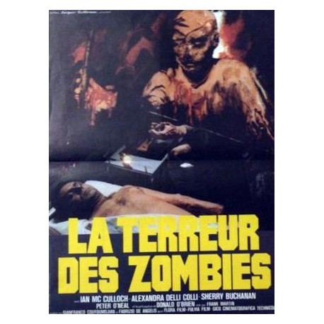 Terreur des zombies (la) 120x160