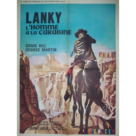 Lanky ,lhomme a la carabine 60x80