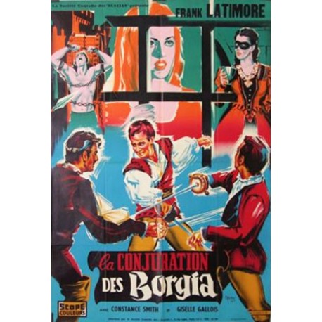 Conjuration des borgia (la) 120x160