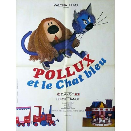 Pollux et le chat bleue.60x80