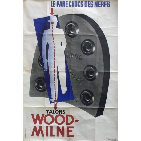 Par chocs des nerfs (le),talons Wood-Milne.100x150