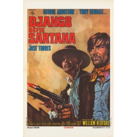 Django défie Sartana.35x55