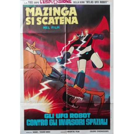 Mazinga si scatena.100x140