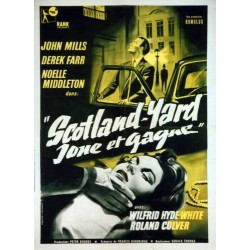 Scotland yard joue et gagne 60x80