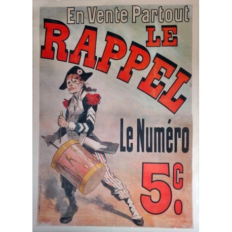 Rappel (Le) en vente partout.120x160