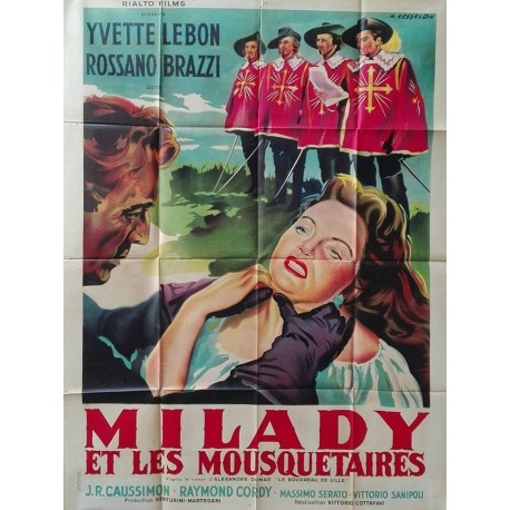 Milady et les mousquetaires.120x160