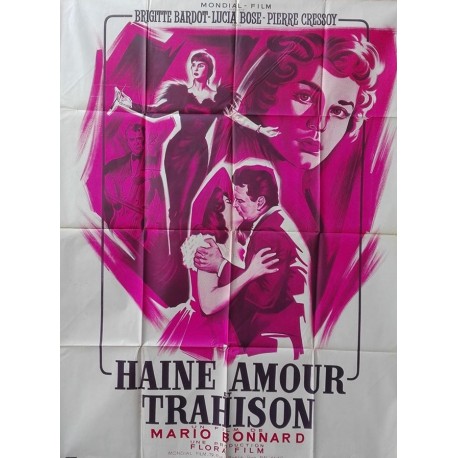 Haine amour et trahison.120x160