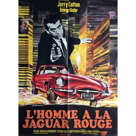 Homme à la Jaguar rouge (L').60x80