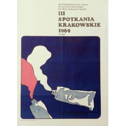 Spotkania Krakowkie 1969 réunions de Cracovie.52x72