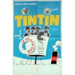 Tintin et le mystere de la toison d'or.40x60