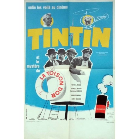 Tintin et le mre de la toison d'or.40x60