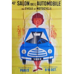 Salon de l'automobile du cycle et motocycle 1960.155x230
