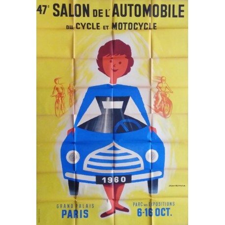 Salon de l'automobile du cycle et motocycle 1960.155x230