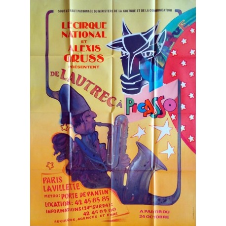 Cirque national Alexis Gruss de Lautrec à Picasso.120x160