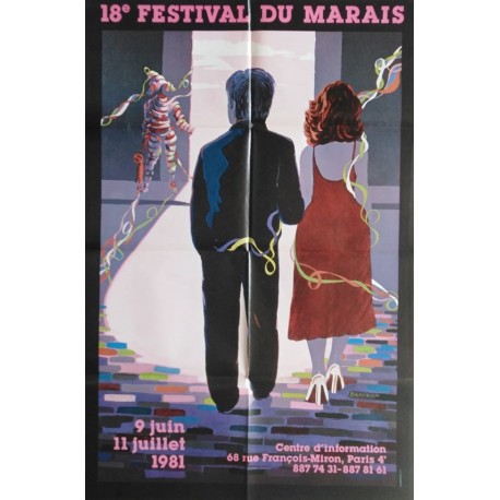 18 ème festival du Marais.80x120