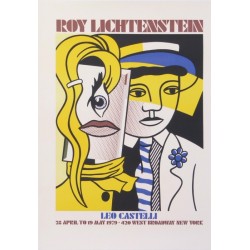 Roy Lichtenstein Léo castelli.66x91