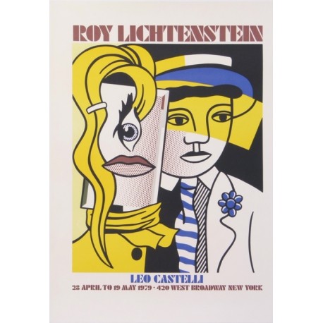 Roy Lichtenstein Léo castelli.66x91