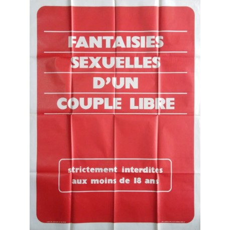 Fantaisies sexuelles d'un couple libre.120x160