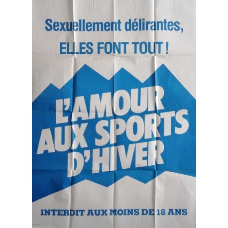 Amour aux sports d'hiver (L').120x160