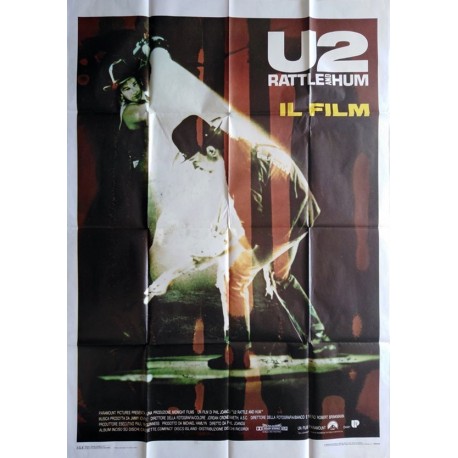 U2 Rattle and hum le film.100x140