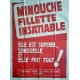 Minouche fillette insatiable.120x160