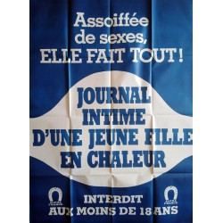 Journal intime d'une jeune fille en chaleur.120x160