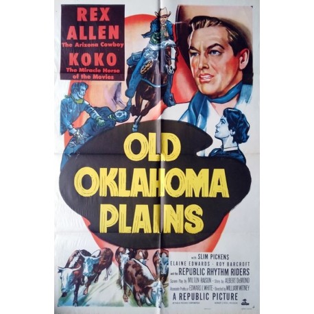 Old Oklahoma plains.70x100