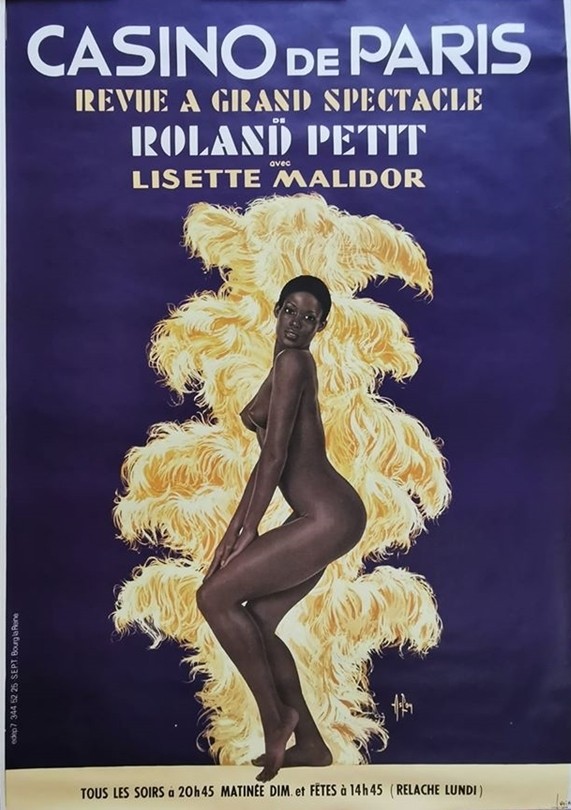 Lisette Malidor Casino de Paris.105x152 - Affiches de cinéma