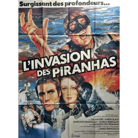 Invasion des piranhas (L').120x160