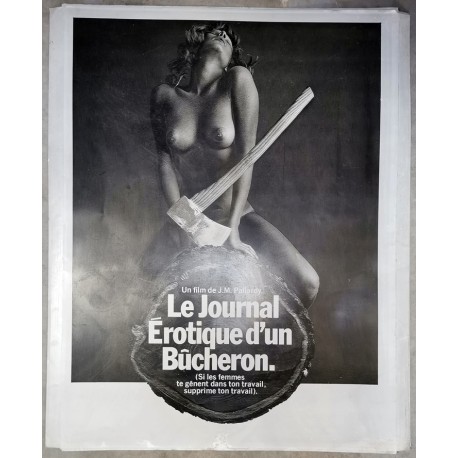 Journal érotique d'un bûcheron (Le) plaque d'imprimerie.120x160
