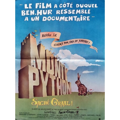 Monty Python sacré graal.60x80
