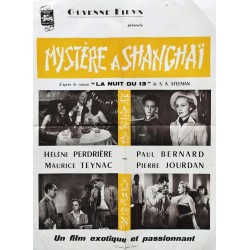 Mystère a Shangaï (Le).60x80