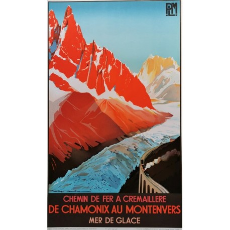 De Chamonix au Montenvers 58x98