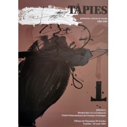 Tapies peintures encres vernis Gordes