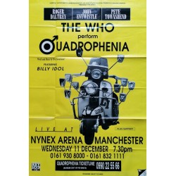 The Who quadrophenia Nynex arenan Manchester 120x160