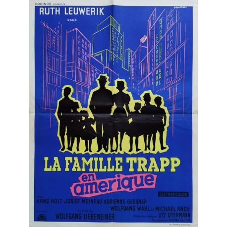 Famille Trapp en amérique (La) 48x65