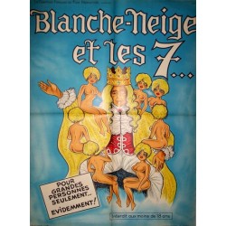 Blanche neige et les 7 120x160