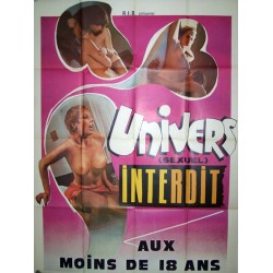 Univers sexuel interdit 120x160